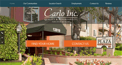 Desktop Screenshot of carloinc.net
